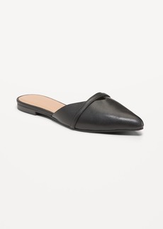 Old Navy Faux Leather Mule