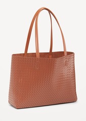 Old Navy Faux Leather Tote Bag for Women