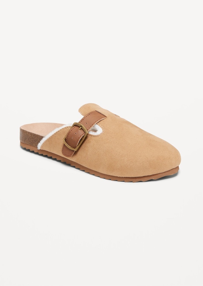 Old Navy Faux-Suede Buckled Clog Shoes for Girls