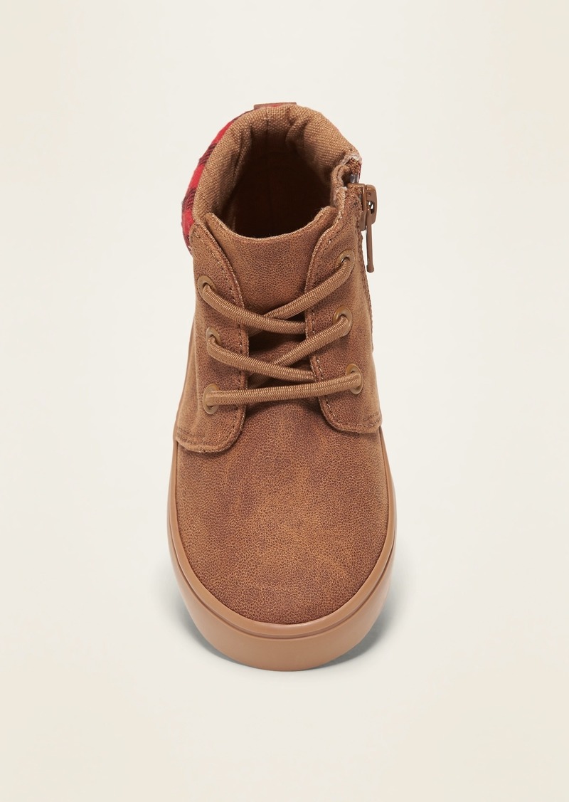 Old Navy Faux-Suede Chukka Sneakers for Toddler Boys | Shoes