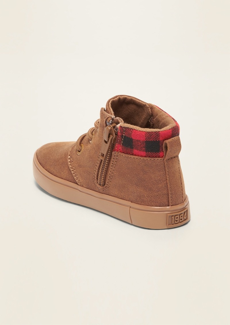 Old Navy Faux-Suede Chukka Sneakers for Toddler Boys | Shoes