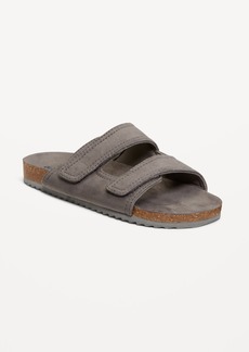 Old Navy Faux-Suede Double-Strap Slide Sandals for Boys