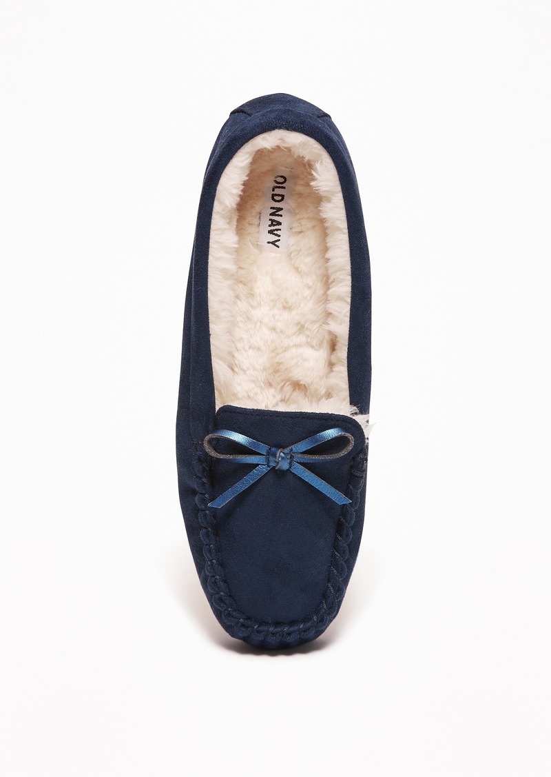 sherpa lined moccasin women's