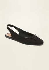 Old Navy Faux-Suede Slingback Flats for Women