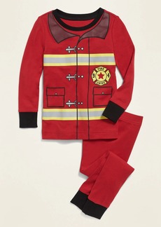 Old Navy Unisex Firefighter Costume Pajama Set for Toddler & Baby