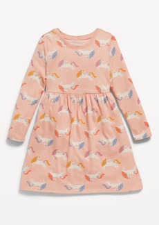 Old Navy Fit & Flare Dress for Toddler Girls
