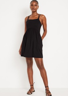 Old Navy Fit & Flare Strappy Mini Dress