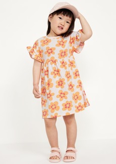 Old Navy Printed Fit and Flare Dress for Toddler Girls