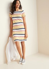 Old Navy Fitted Crew-Neck Tee Dress for Women