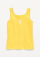 Old Navy Fitted Graphic Tank Top for Girls