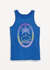 Old Navy Fitted Logo-Graphic Tank Top for Girls