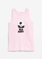 Old Navy Fitted Logo-Graphic Tank Top for Girls