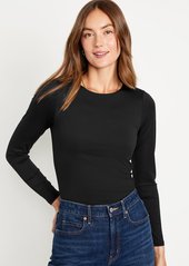 Old Navy Long-Sleeve Double-Layer Sculpting T-Shirt