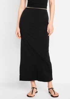 Old Navy Fitted Maxi Skirt