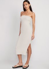 Old Navy Fitted Rib-Knit Midi Tube Dress for Women