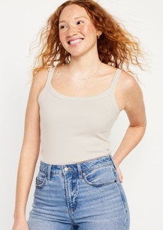 Old Navy Fitted Rib-Knit Tank Top