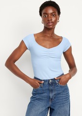 Old Navy Fitted Ribbed Top