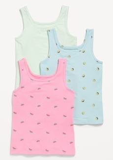 Old Navy Fitted Tank Top 3-Pack for Girls