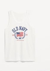 Old Navy Flag Graphic Tank Top