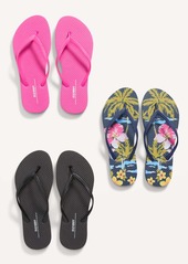 Old Navy Flip-Flop Sandals 3-Pack (Partially Plant-Based)