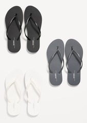 Old Navy Flip-Flop Sandals 3-Pack (Partially Plant-Based)