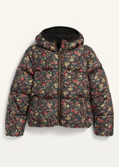 Old Navy Floral Frost-Free Puffer Jacket for Girls