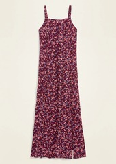 Old Navy Floral-Print Fit & Flare Cami Maxi Dress for Women