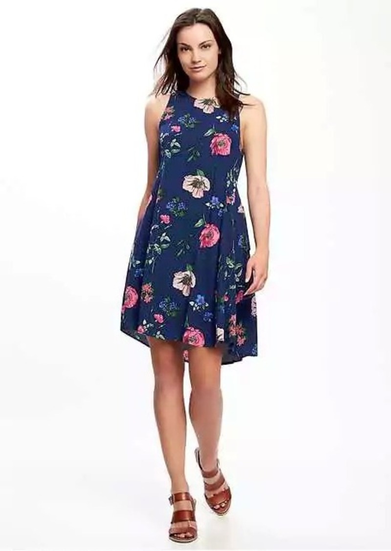 old navy floral swing dress