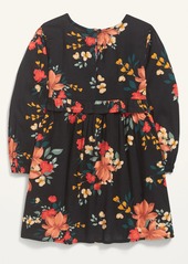 Old Navy Floral Tiered Swing Dress for Toddler Girls