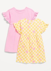Old Navy Flutter-Sleeve Dress 2-Pack for Toddler Girls