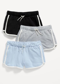 Old Navy French Terry Dolphin-Hem Cheer Shorts 3-Pack for Girls