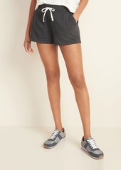 Old Navy French Terry Drawstring Shorts for Women -- 3-inch inseam