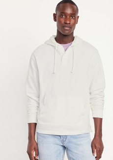 Old Navy French Terry Henley Hoodie