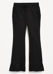 Old Navy French-Terry Side-Slit Flare Sweatpants for Girls