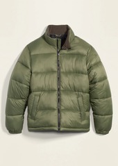 Old Navy Frost-Free Zip-Front Puffer Jacket for Men