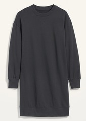 Old Navy Garment-Dyed Sweatshirt Shift Dress for Women