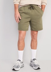 Old Navy Garment-Washed Fleece Sweat Shorts -- 7-inch inseam