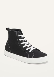Old Navy Gender-Neutral Canvas High-Top Sneakers for Kids