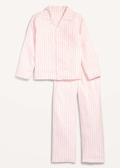 Old Navy Gender-Neutral Poplin Striped Pajama Set for Kids