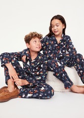 Old Navy Gender-Neutral Printed Button-Front Pajama Set for Kids