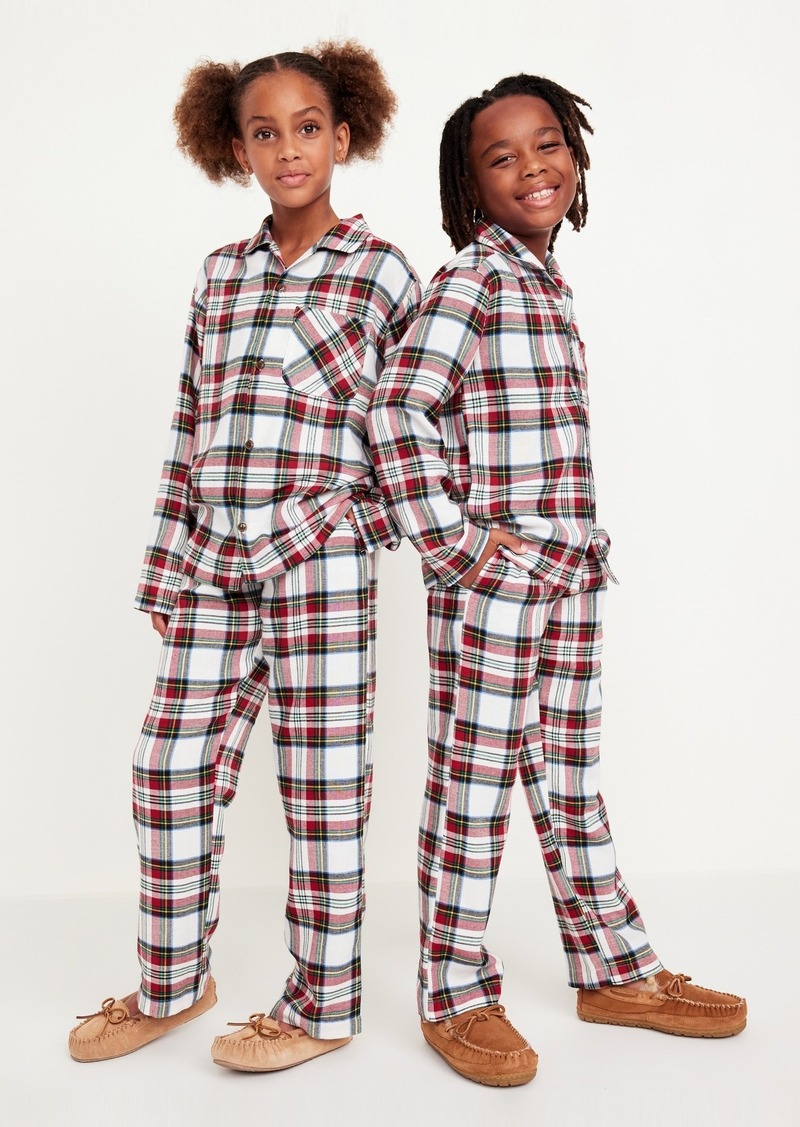 Old Navy Gender-Neutral Printed Button-Front Pajama Set for Kids