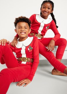 Old Navy Gender-Neutral Snug-Fit Holiday Graphic Pajama Set for Kids