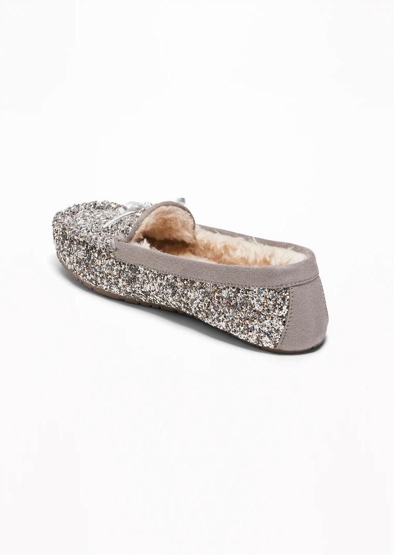 glitter slippers for women