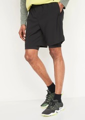 Old Navy Go 2-in-1 Workout Shorts + Base Layer -- 9-inch inseam