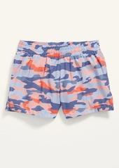 Old Navy Go-Dry Cool Printed Dolphin-Hem Run Shorts for Girls