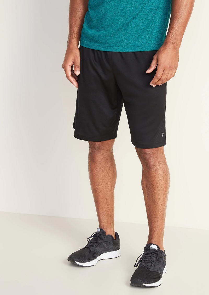 Go-Dry Side-Panel Performance Shorts for Men - 9-inch inseam - 50% Off!