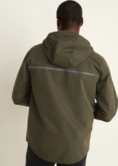 Old Navy Go-H20 Water-Resistant Hooded Rain Jacket for Men