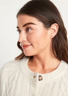 Old Navy Real Gold-Plated Hammered Ear Crawlers for Women