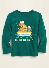 Old Navy Graphic Long-Sleeve Tee for Toddler Boys