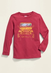 Old Navy Graphic Long-Sleeve Tee for Toddler Boys